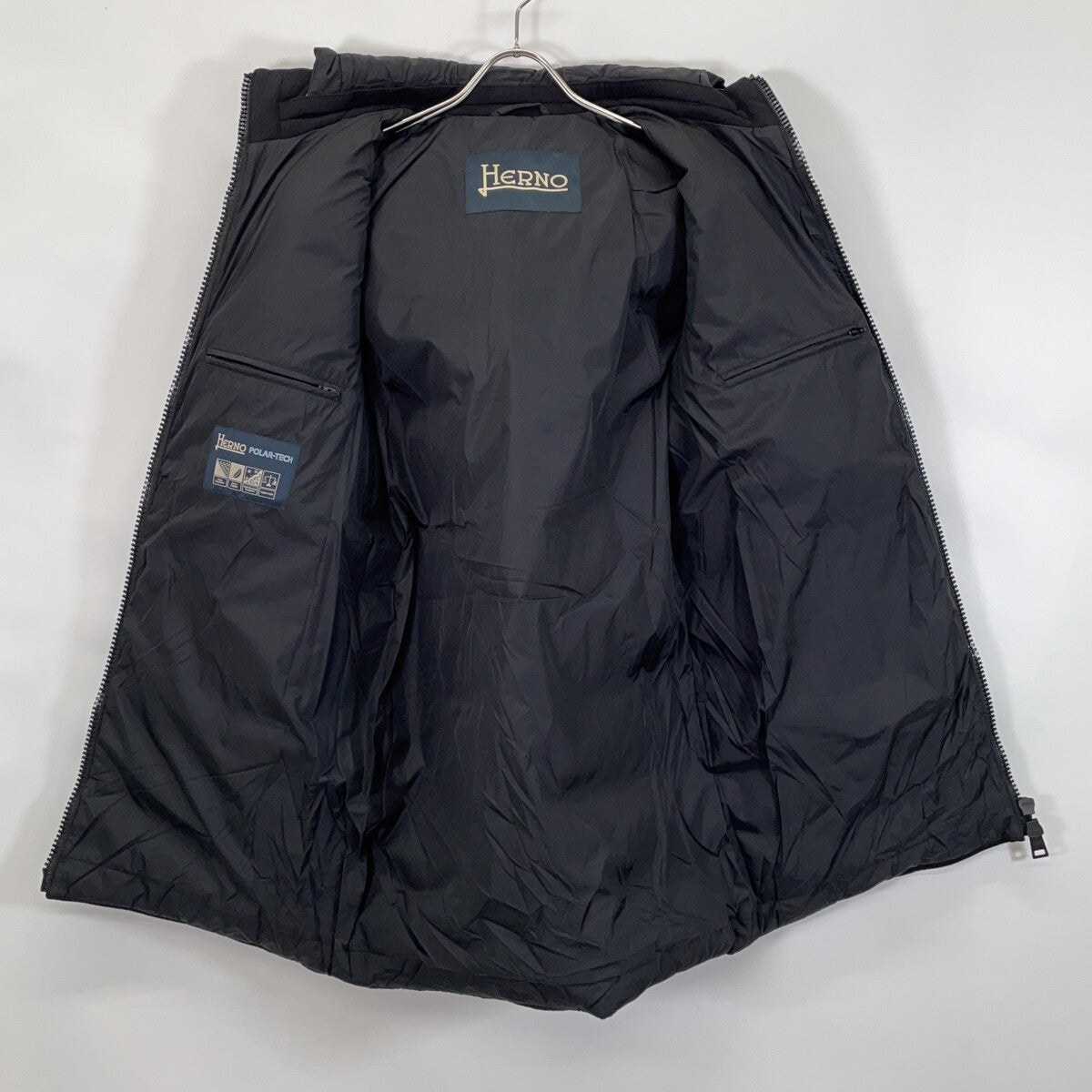 【国内正品】PI0557U 拼接连帽羽绒服 48 男士