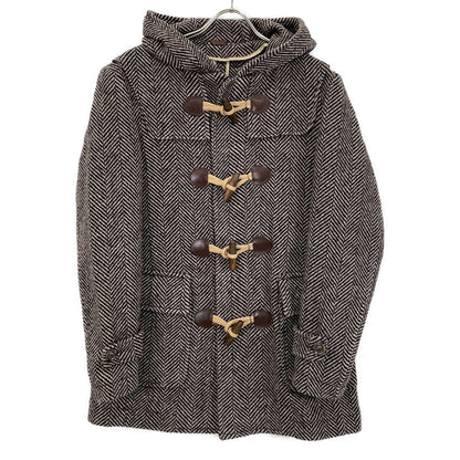[Domestic Authorized] 5991017008 Herringbone Wool Duffle Coat 46 Men's