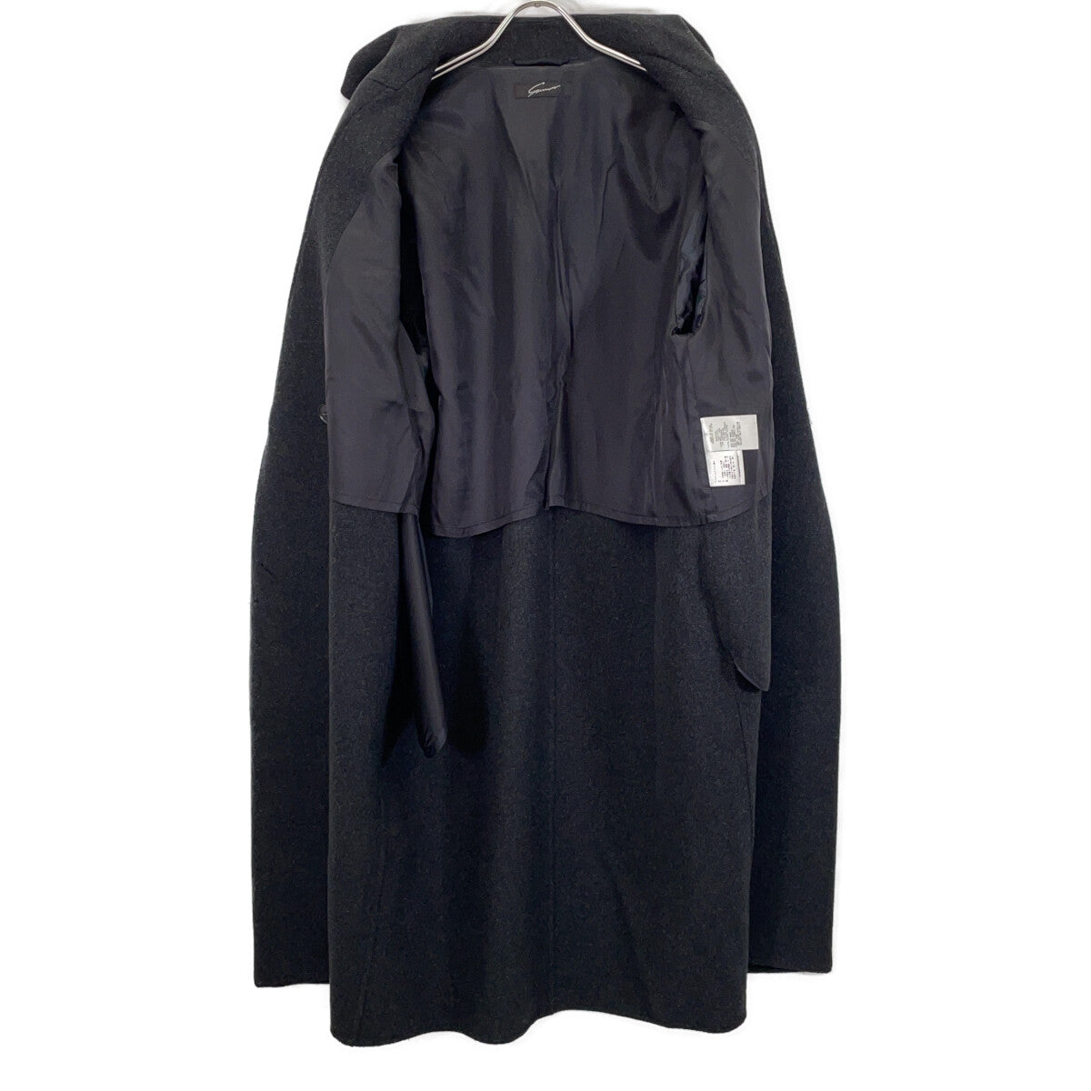 18A114-021 Cashmere Blend Wool Chester Coat O Ladies