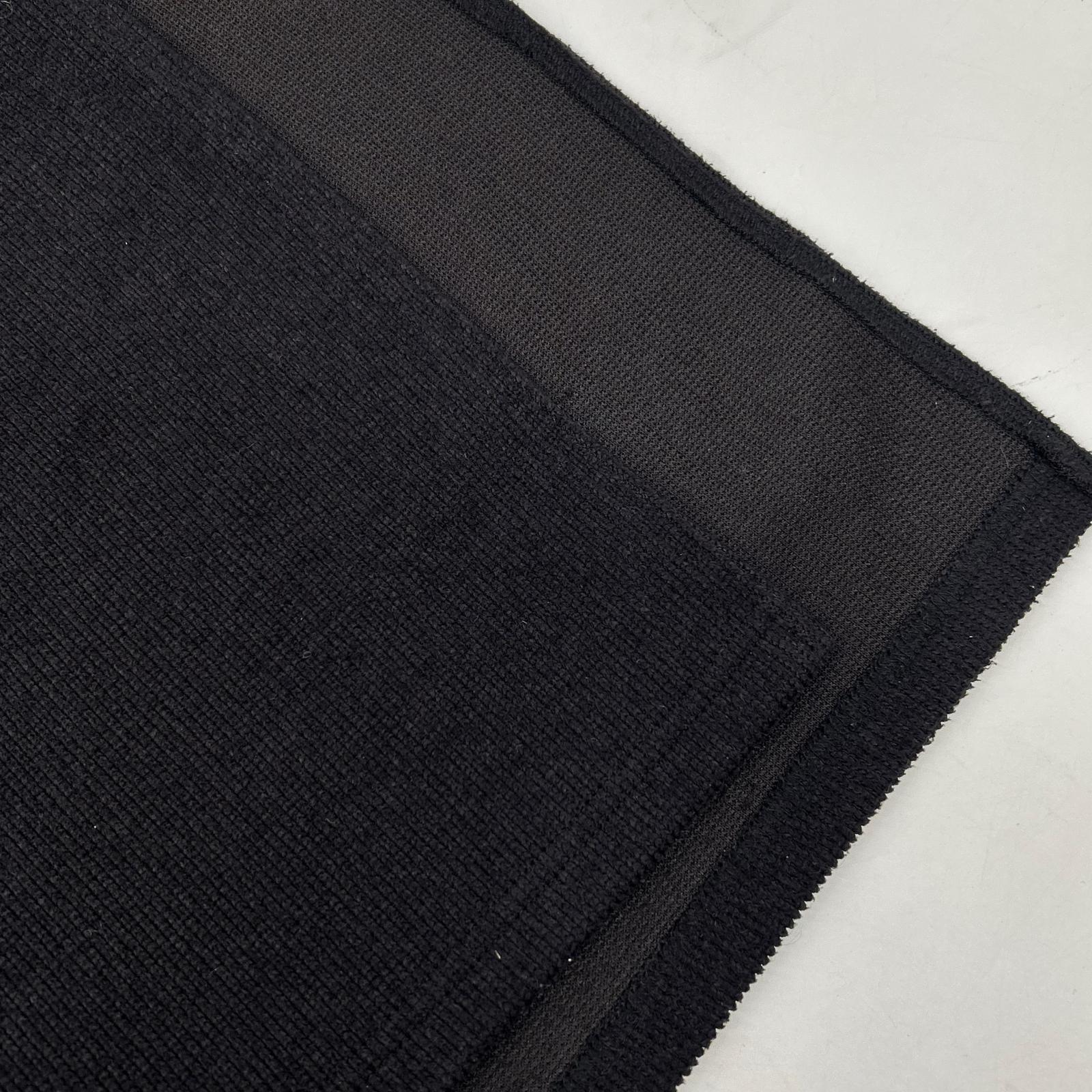 Black and Half Zip Sweat Dress Women's M
