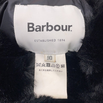 [BEAMS BOY Exclusive] 2102334 Black Reversible Fur Liner Vest Vest 10 Women's