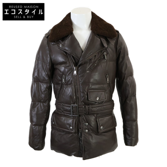 【国内正品】790515016001 羊毛领绵羊皮系带羽绒服 S 男款