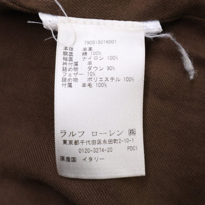 【国内正品】790515016001 羊毛领绵羊皮系带羽绒服 S 男款