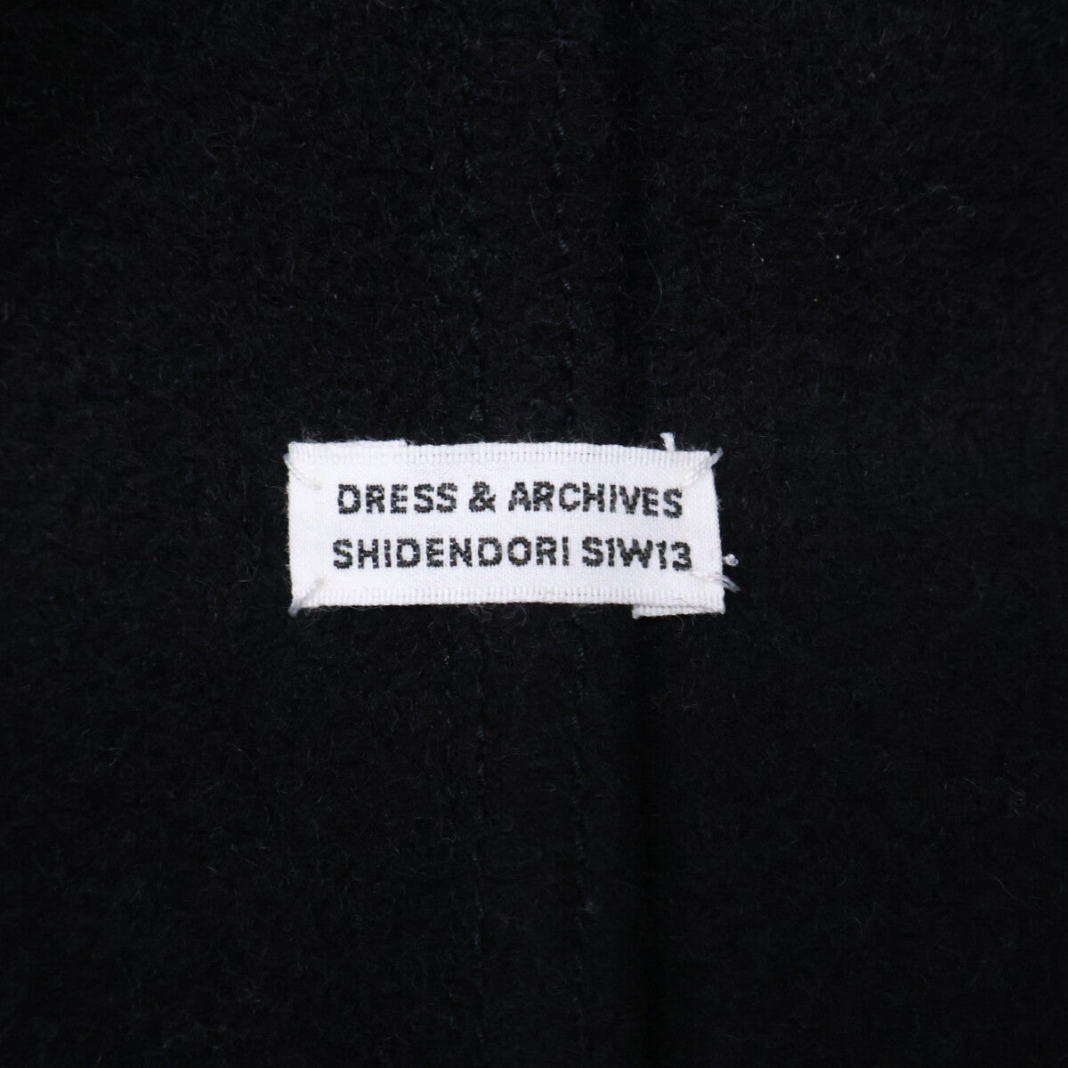 DRESS&ARCHIVES ドレスアンドアーカイブス 【美品】210726BK オーストリアローデン・クロス 一枚仕立て ダブルブレスト ジープコート コート