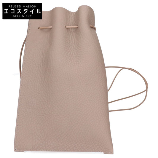 ITTI イッチ ITTI-BAG-090-DS トープ エコスタイルレザー HERRIE KINCHAKU POUCH/巾着ポーチ ハンドバッグ