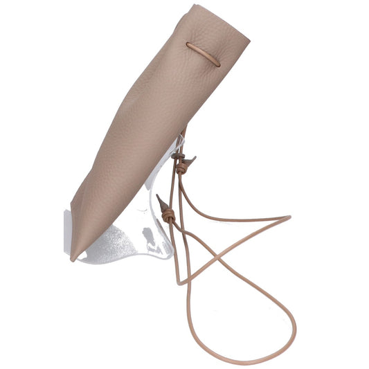 ITTI イッチ ITTI-BAG-090-DS トープ エコスタイルレザー HERRIE KINCHAKU POUCH/巾着ポーチ ハンドバッグ
