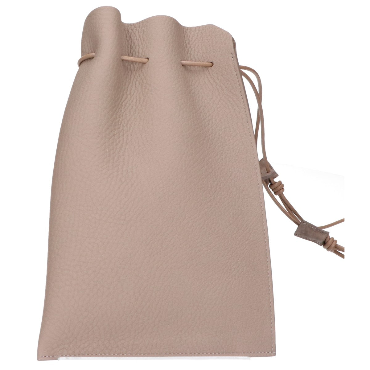 ITTI イッチ ITTI-BAG-090-DS トープ エコスタイルレザー HERRIE KINCHAKU POUCH/巾着ポーチ ハンドバッグ