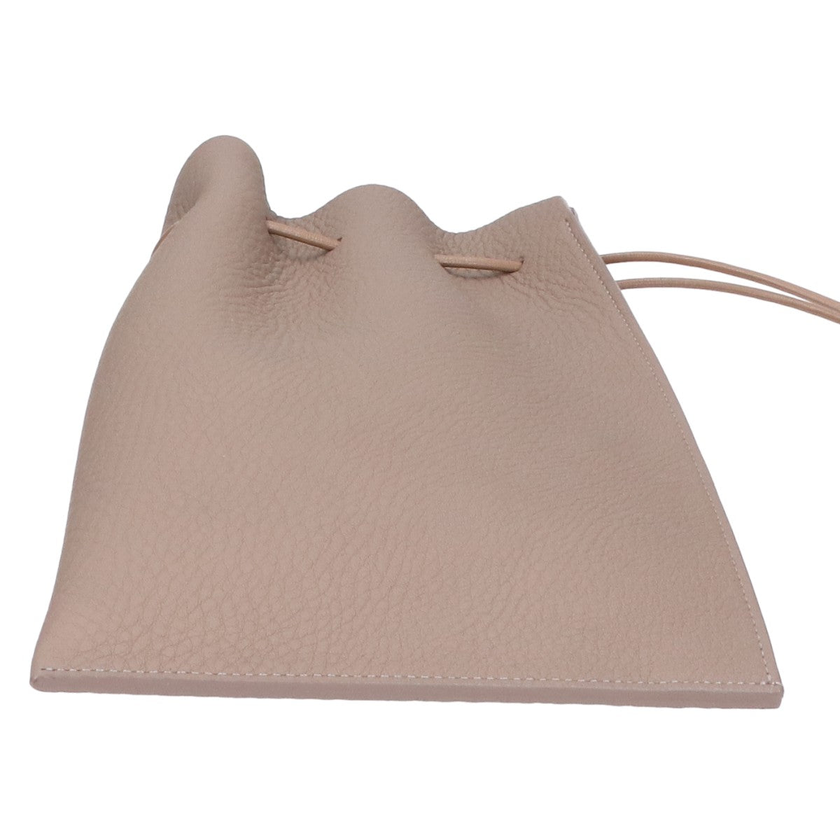 ITTI イッチ ITTI-BAG-090-DS トープ エコスタイルレザー HERRIE KINCHAKU POUCH/巾着ポーチ ハンドバッグ