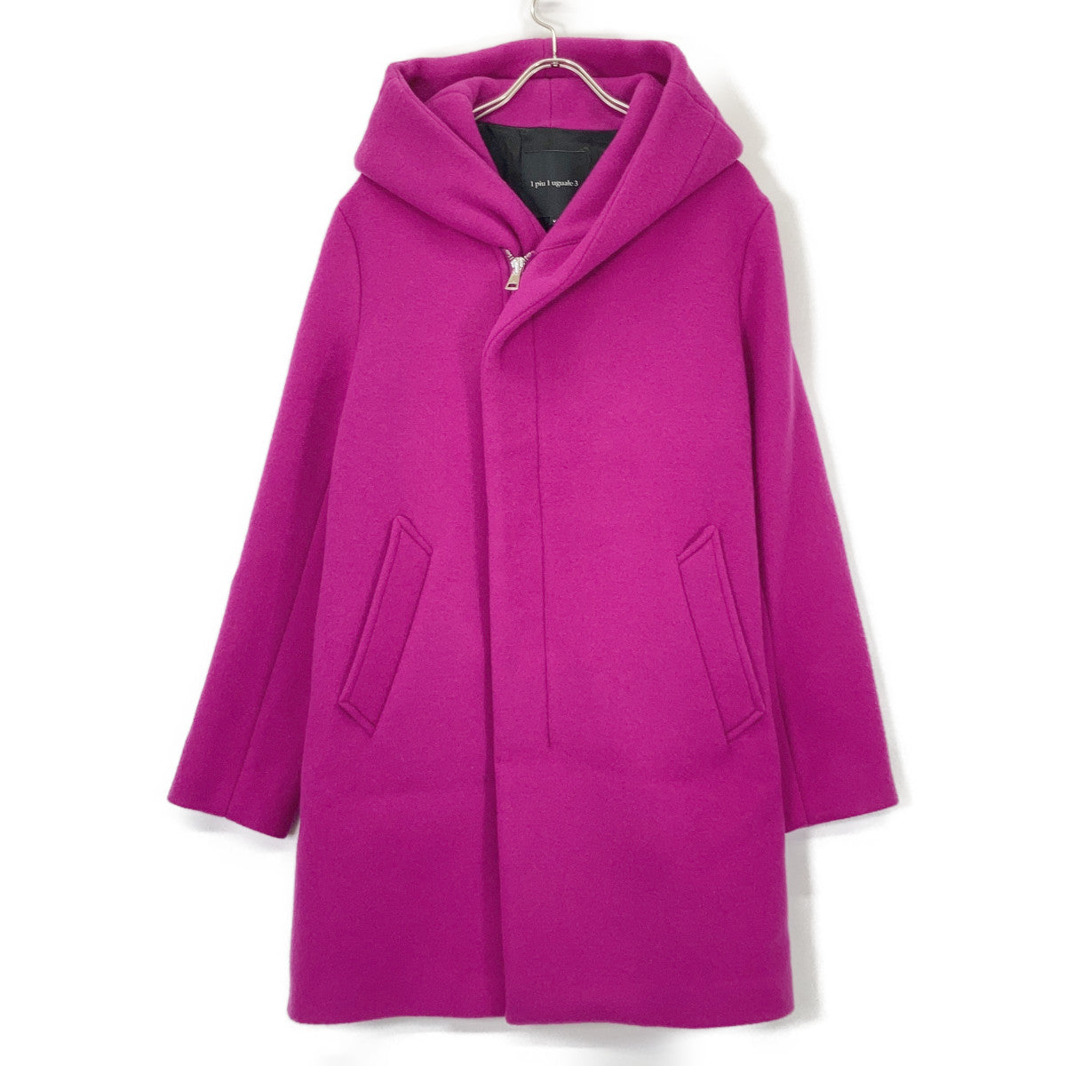 1piu1uguale3 ウノピゥウノウグァーレトレ 【美品】MRC150-WNY035 WRAP COAT ラップ コート