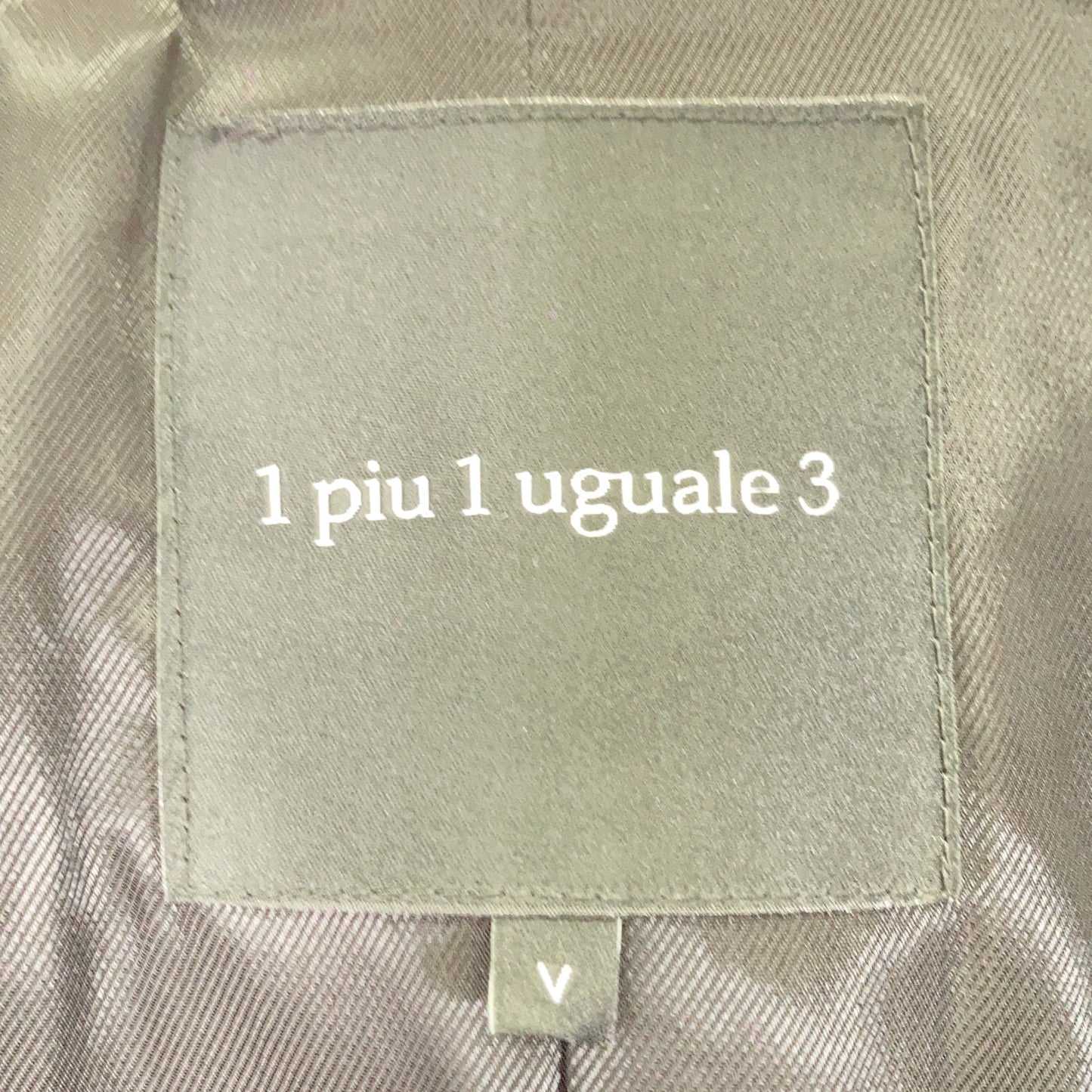 1piu1uguale3 ウノピゥウノウグァーレトレ 【美品】MRC150-WNY035 WRAP COAT ラップ コート