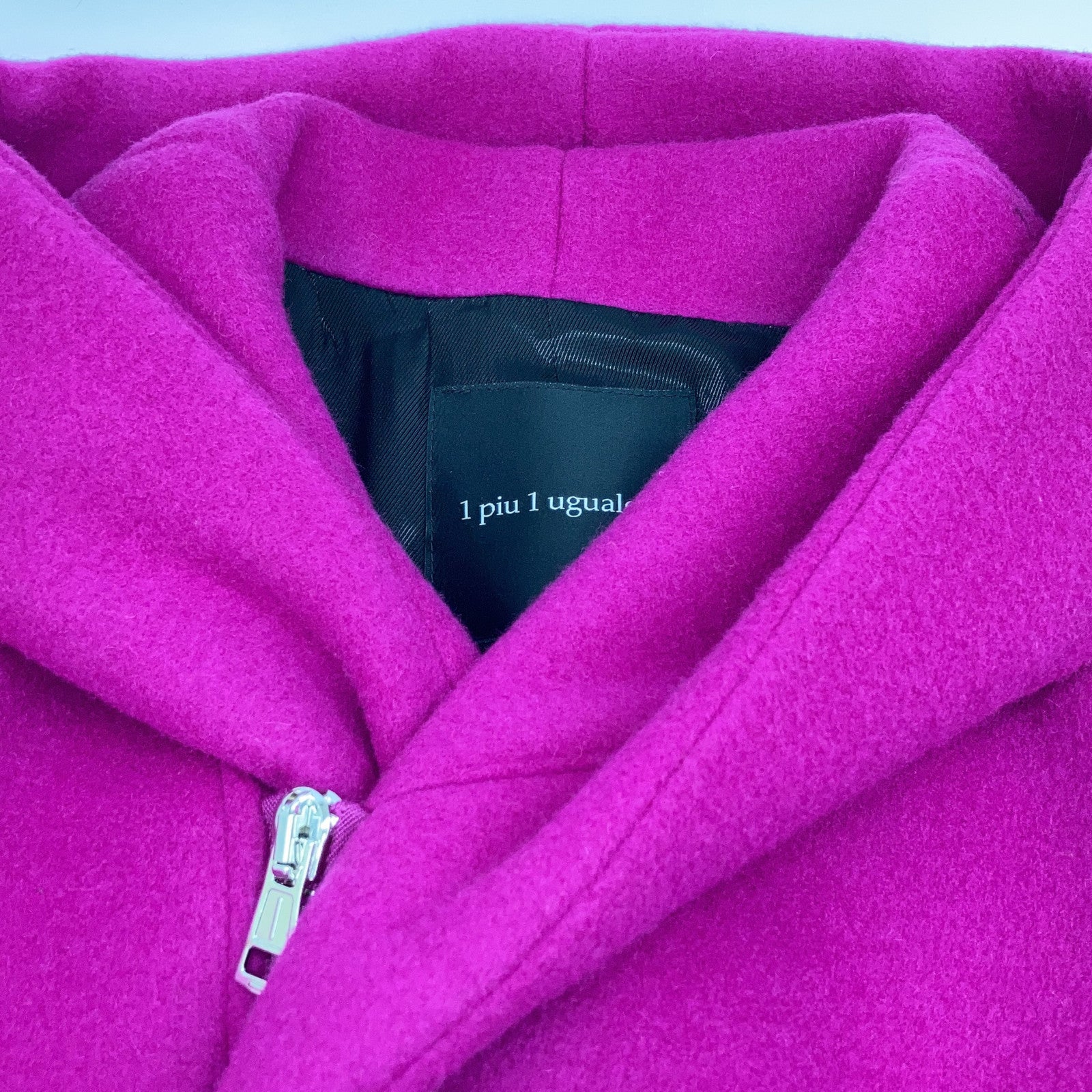 1piu1uguale3 ウノピゥウノウグァーレトレ 【美品】MRC150-WNY035 WRAP COAT ラップ コート