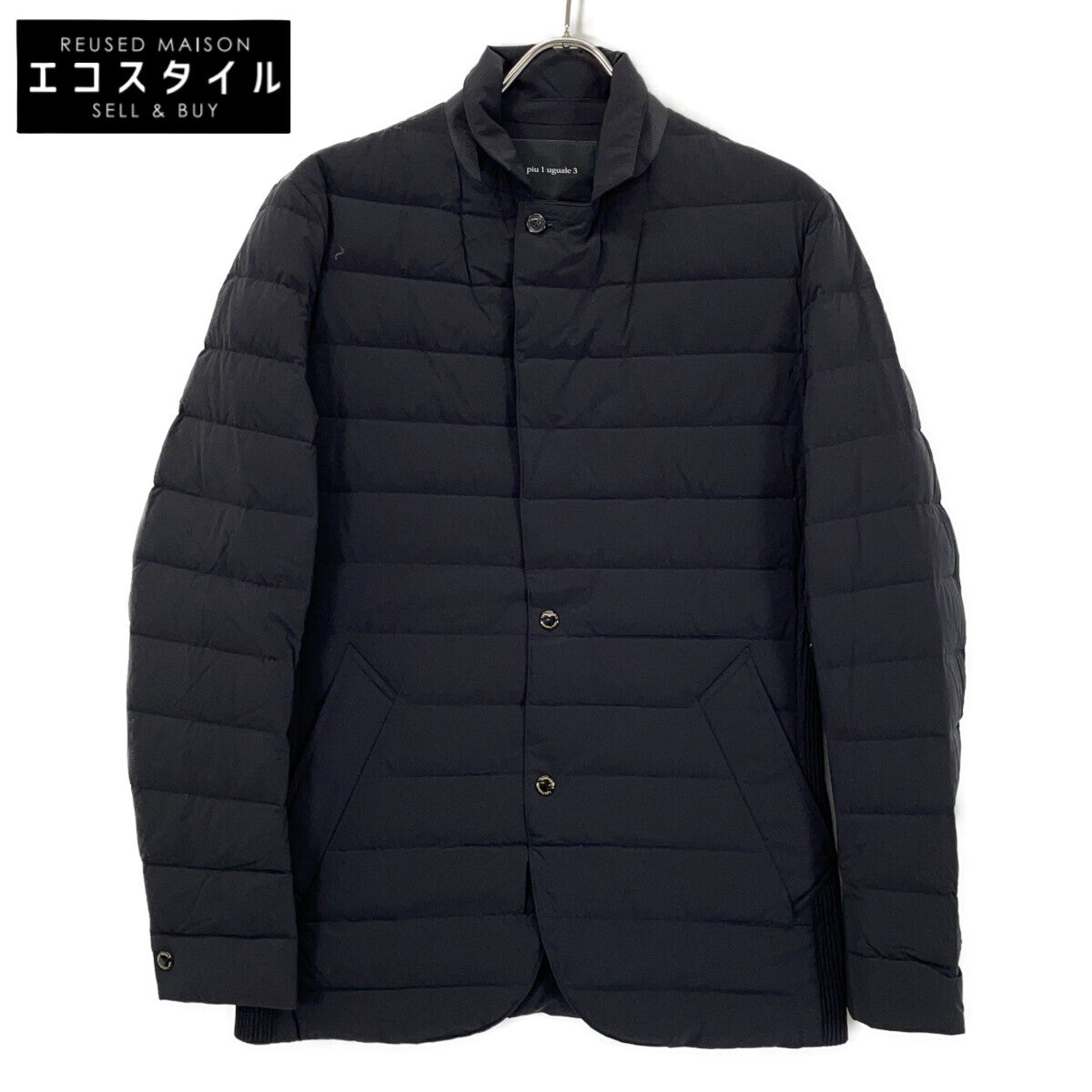 1piu1uguale3 ウノピゥウノウグァーレトレ MRB685-NYU105 4WAY RIB ZIP PT DOWN ダウン ジャケット