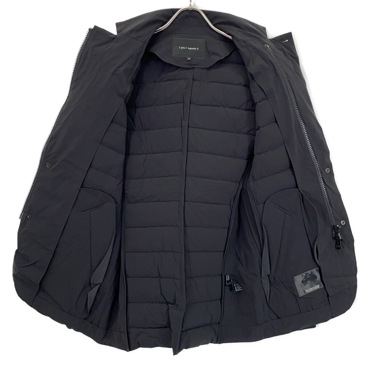 1piu1uguale3 ウノピゥウノウグァーレトレ MRB685-NYU105 4WAY RIB ZIP PT DOWN ダウン ジャケット