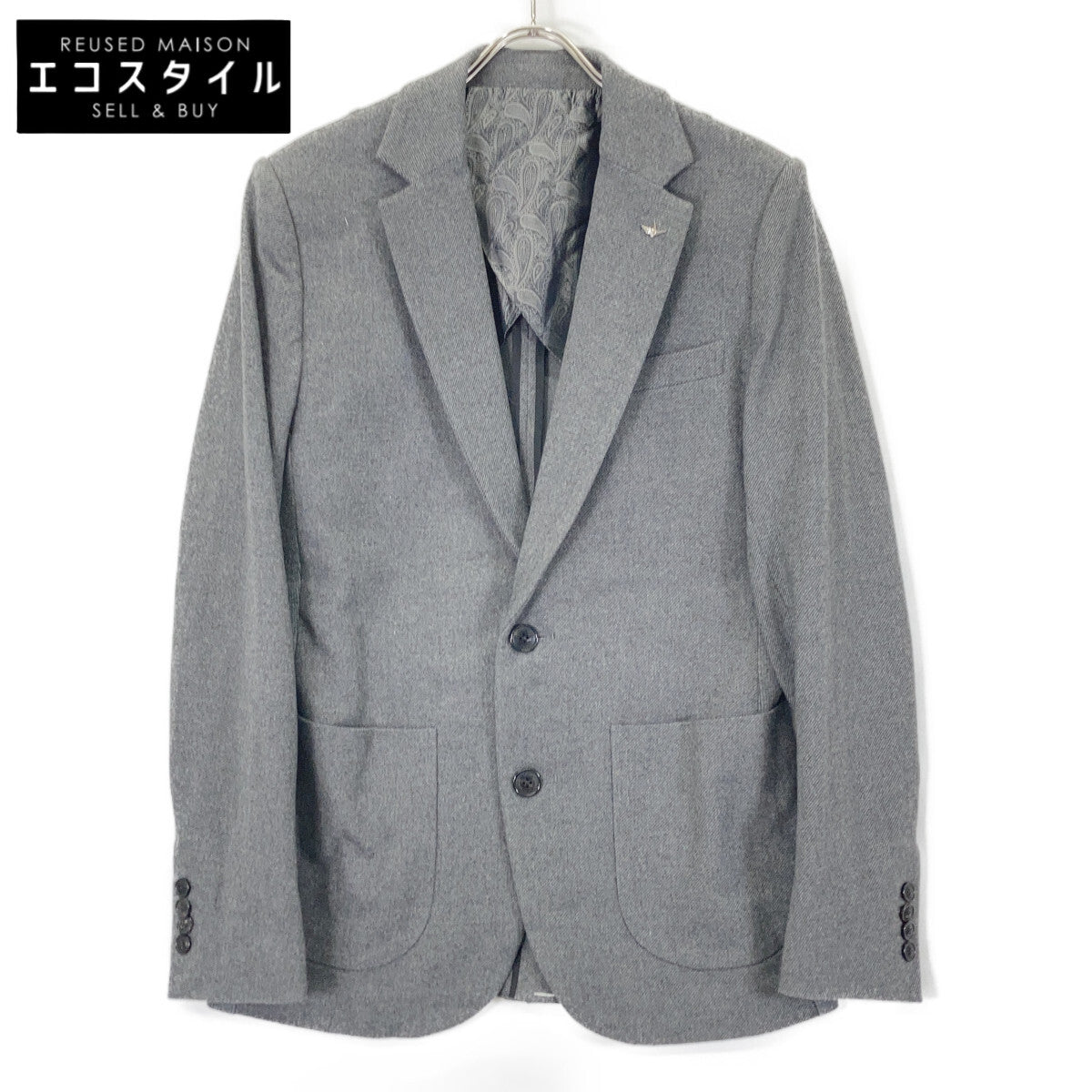 [Excellent Condition] MRB638-PRY108 RIB 2B JKT 2B Tailored Jacket V Men's