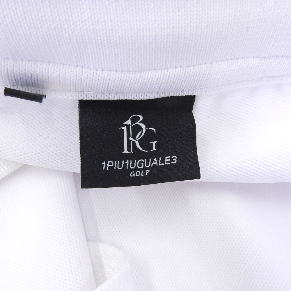 1piu1uguale3 ウノピゥウノウグァーレトレ GOLF×戸賀敬城 KNIT RIB PANTS パンツ ボトムス メンズ ホワイト V GRK046-POE425 ボトムス V