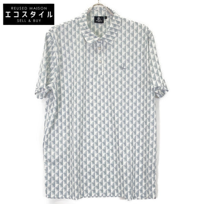 1piu1uguale3 ウノピゥウノウグァーレトレ GOLF GCT002 113 GOLF CLASSIC / S/S POLO ORIZURU 総柄 半袖ポロシャツ/ トップス