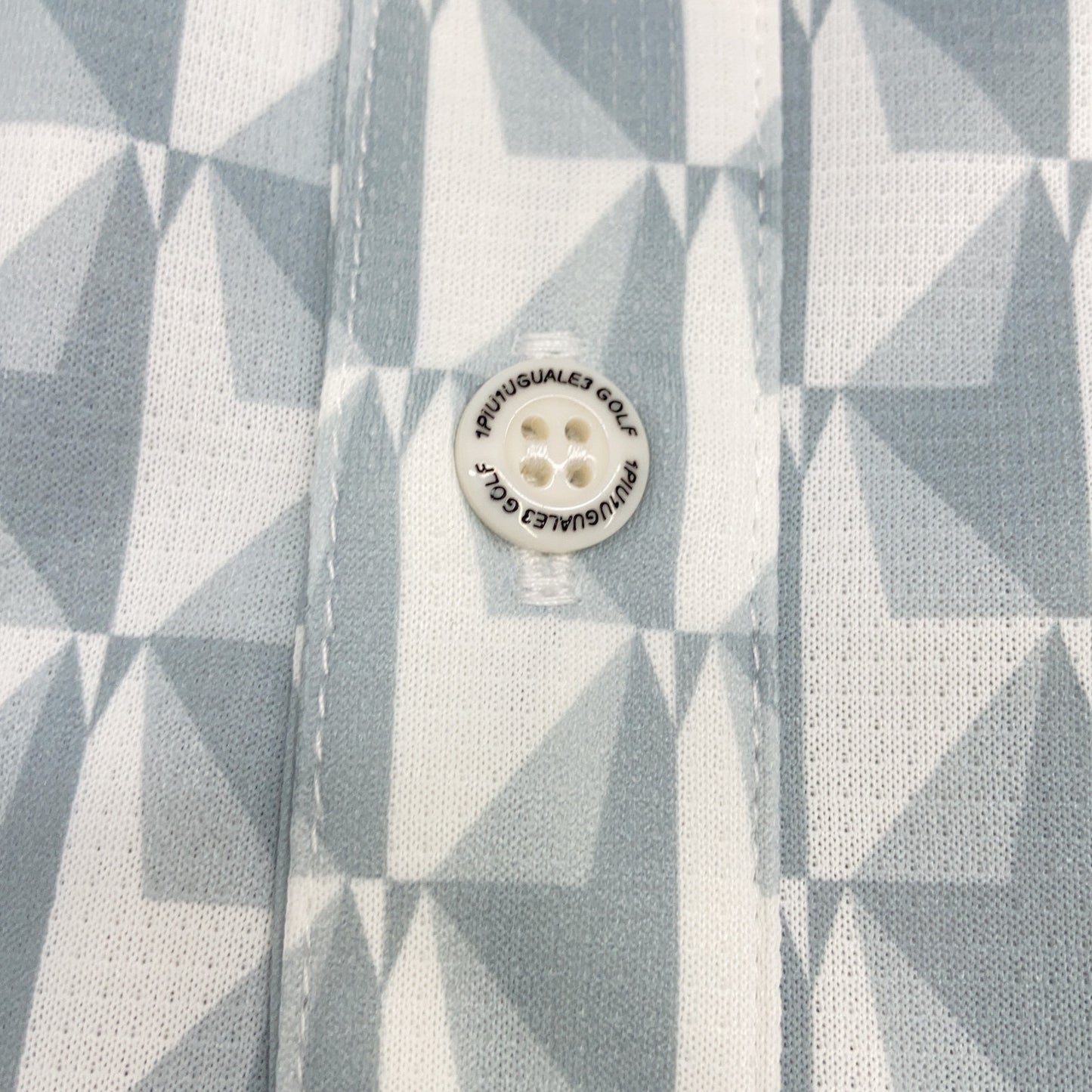 1piu1uguale3 ウノピゥウノウグァーレトレ GOLF GCT002 113 GOLF CLASSIC / S/S POLO ORIZURU 総柄 半袖ポロシャツ/ トップス