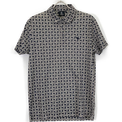 1piu1uguale3 Uno Piu Uno Uguale Tre GOLF GCT003 113 GOLF CLASSIC / S/S POLO ORIZURU 全幅印花 短袖Polo衫/上衣