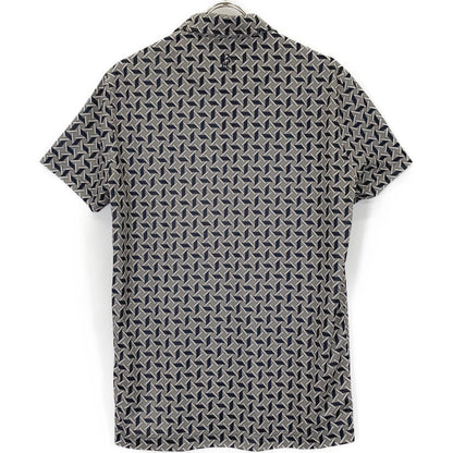 1piu1uguale3 Uno Piu Uno Uguale Tre GOLF GCT003 113 GOLF CLASSIC / S/S POLO ORIZURU 全幅印花 短袖Polo衫/上衣