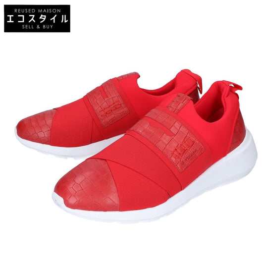 1piu1uguale3 ウノピゥウノウグァーレトレ x BePositive ビーポジティブ 【新品同様】MRG257-COW072 walk in the air loafer 型押しレザー スニーカー シューズ