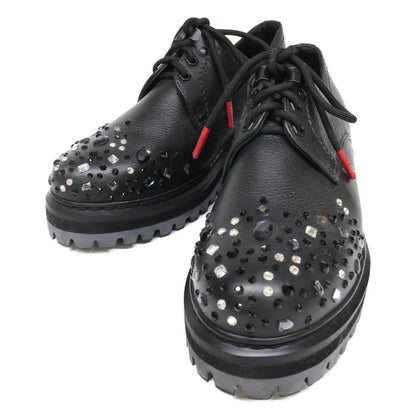 PIET 【Pristine Condition】Swarovski Lunar New Year Crystal Platform Leather Shoes