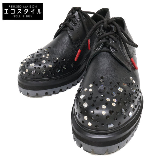 PIET ピエット 【新品同様】Swarovski スワロフスキー Lunar New Year クリスタル プラットフォーム レザーシューズ シューズ