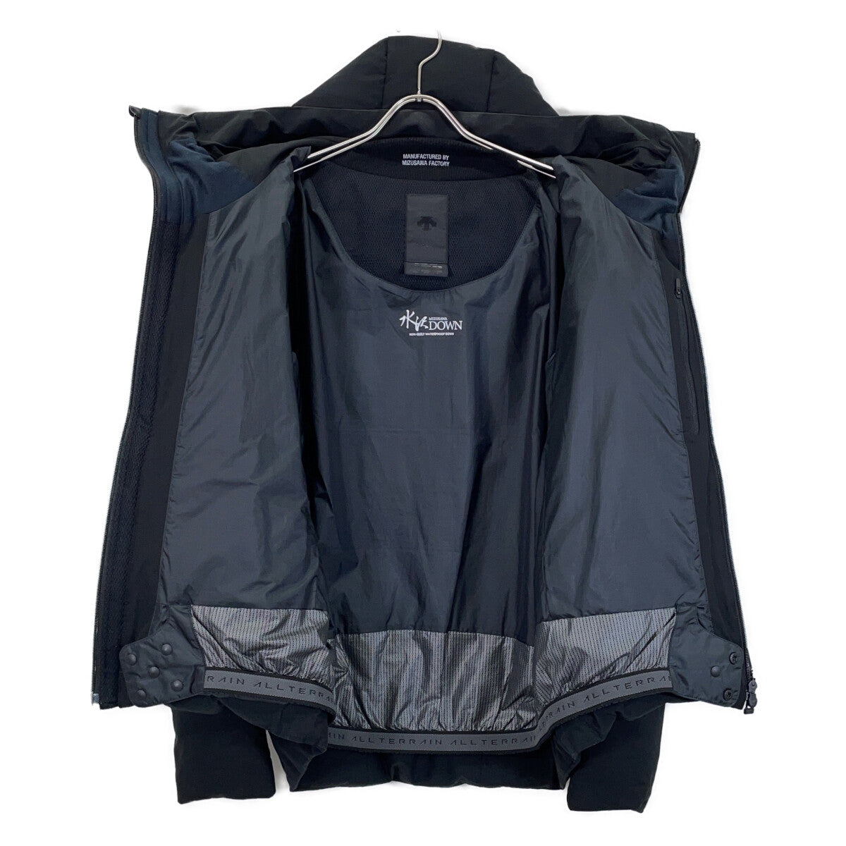 2020 DAMSGK30U Black ORTERRAIN Mountaineer Down Jacket L Mens