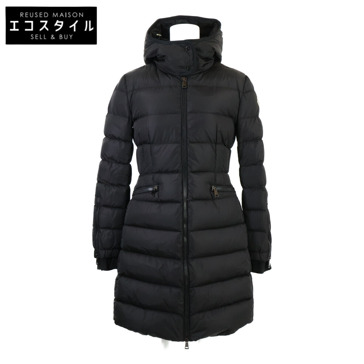 MONCLER モンクレール 【美品】BETULONG フリルスリーブ フーディダウン コート