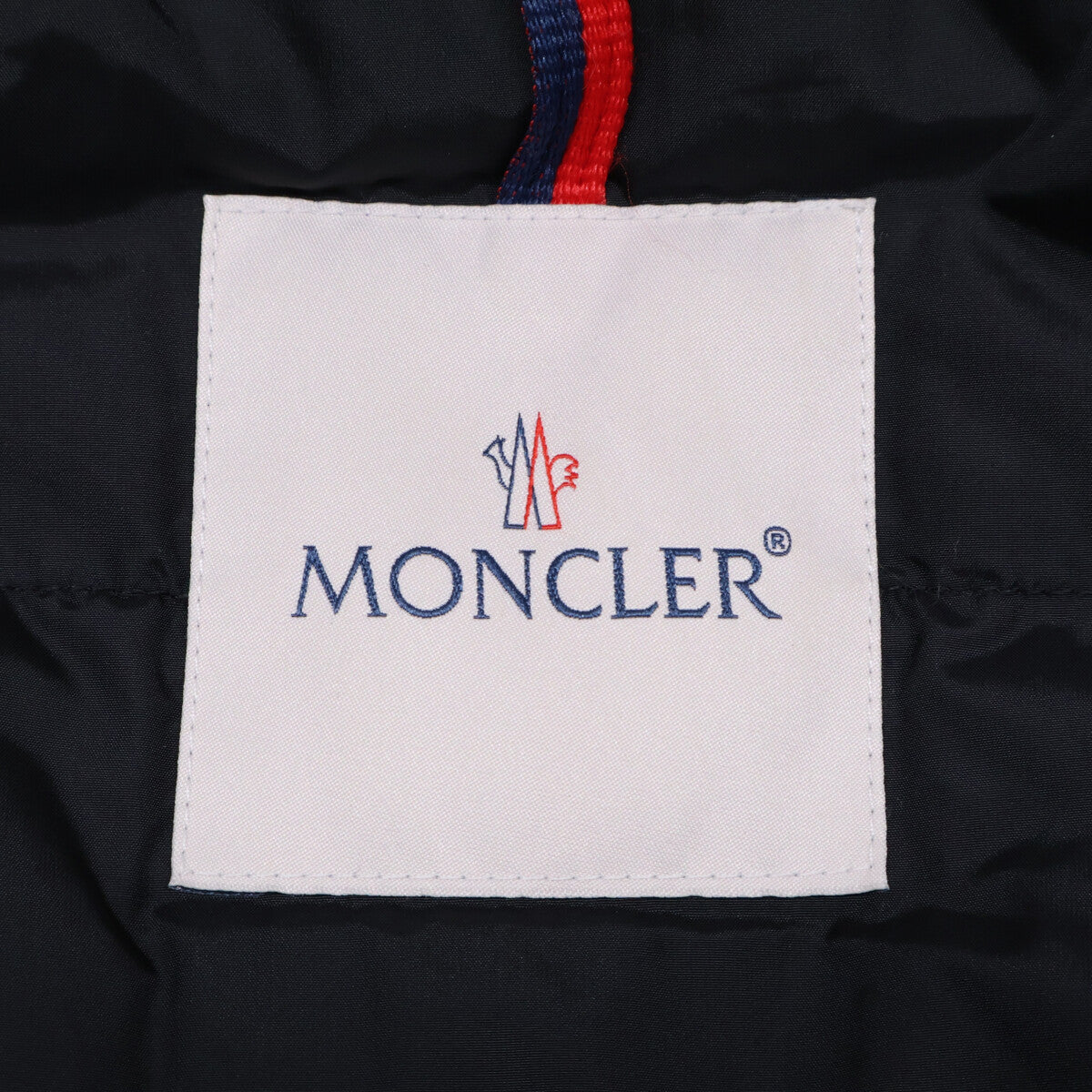 MONCLER モンクレール EVANTHIA エヴァンシア ラクーンファー付 ダウンモッズ コート