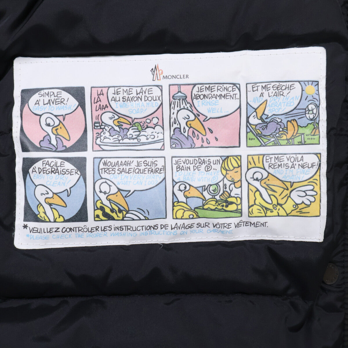 MONCLER モンクレール EVANTHIA エヴァンシア ラクーンファー付 ダウンモッズ コート