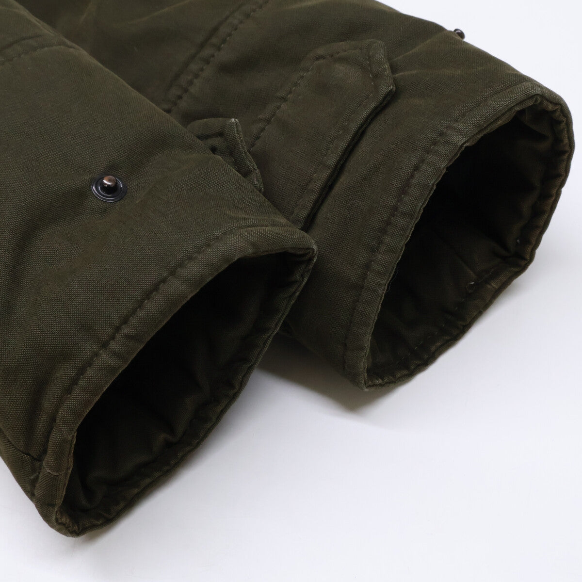 MONCLER モンクレール EVANTHIA エヴァンシア ラクーンファー付 ダウンモッズ コート