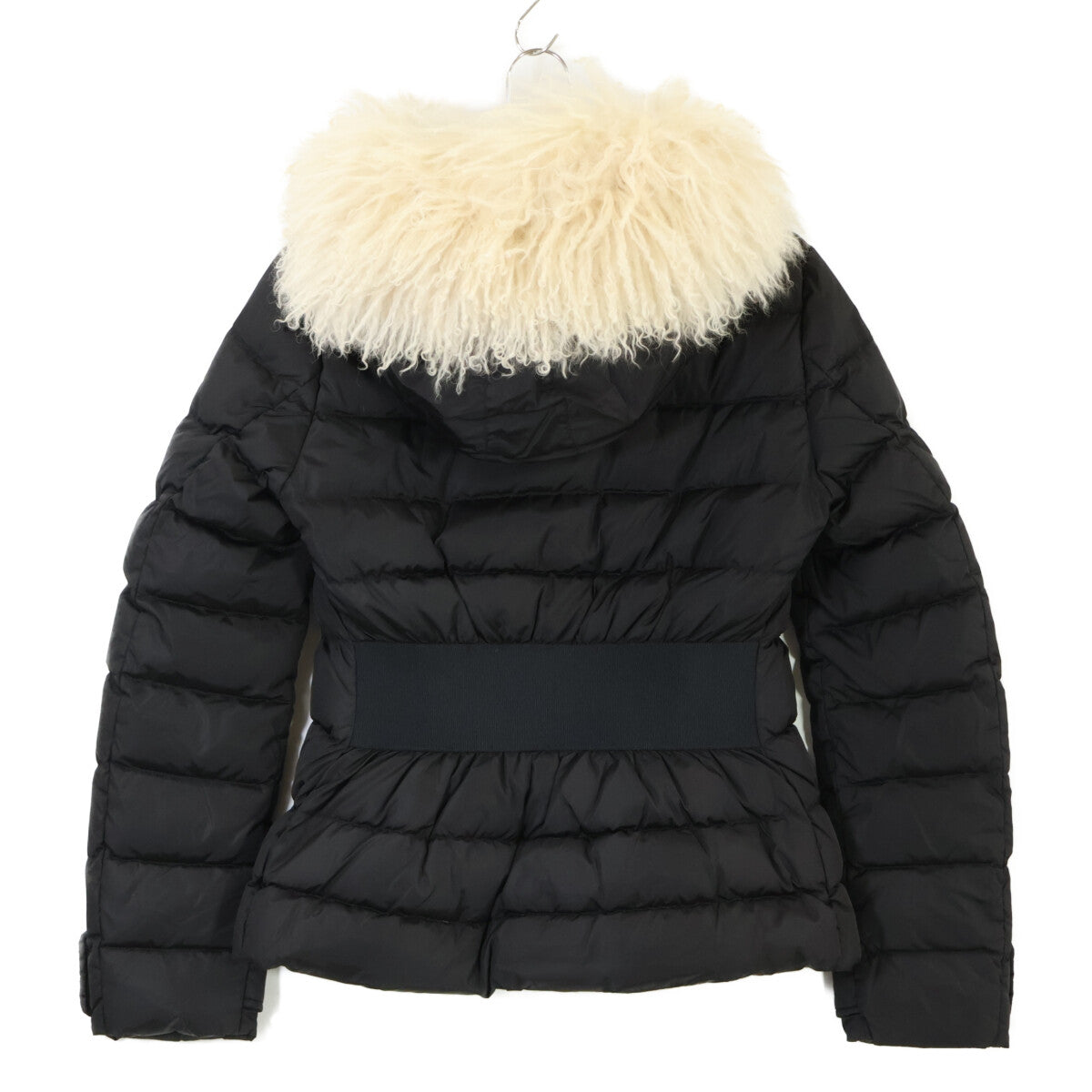 MONCLER Moncler CINTRAT Hooded Down Jacket with Mongolian Lamb Fur Jacket