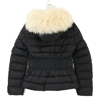 MONCLER Moncler CINTRAT Hooded Down Jacket with Mongolian Lamb Fur Jacket