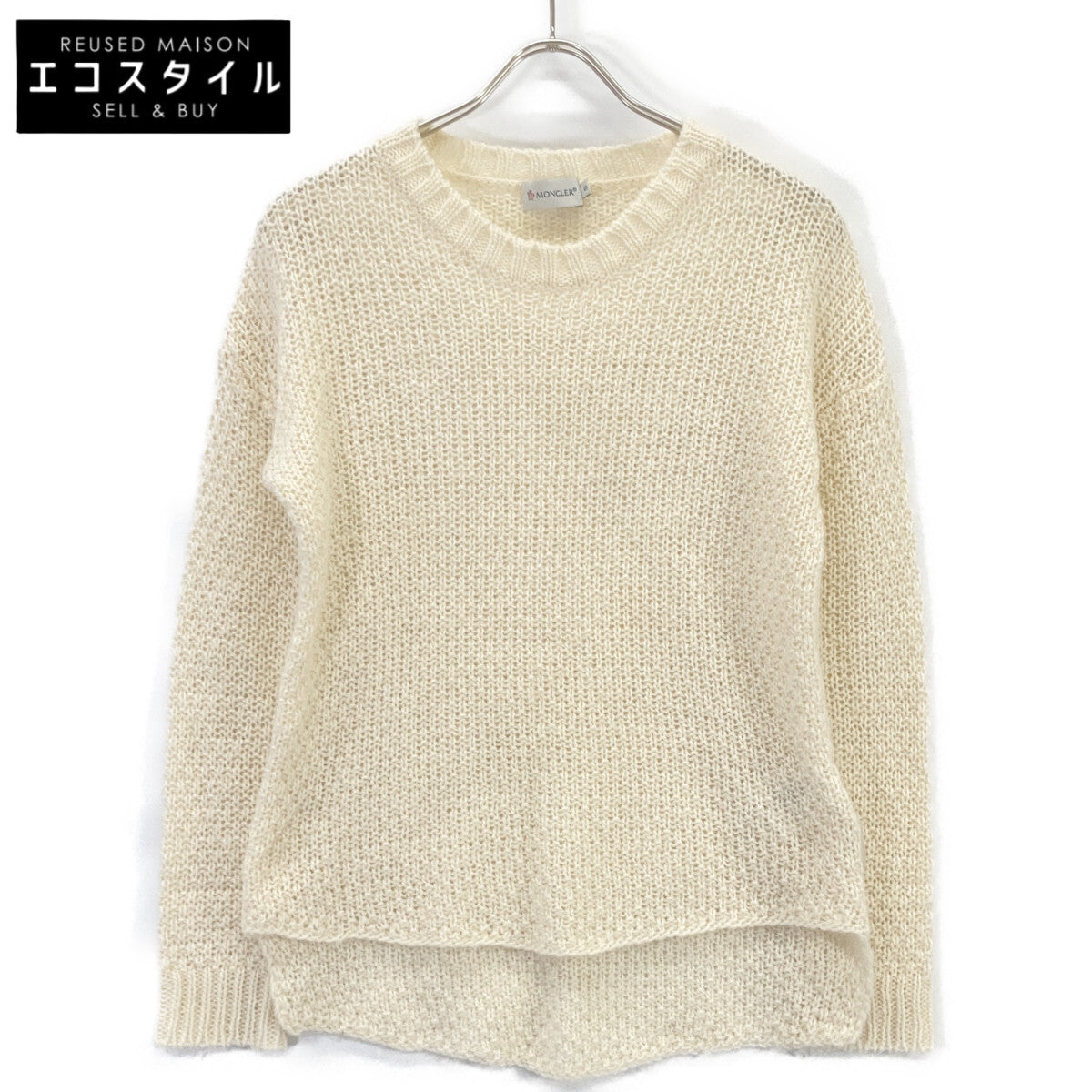 MONCLER モンクレール MAGLIONE TRICOT GIROCOLLO アルパカ混 ニットプルオーバー トップス