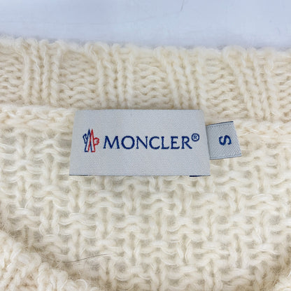 MAGLIONE TRICOT GIROCOLLO アルパカ混 ニットプルオーバー トップス S レディース