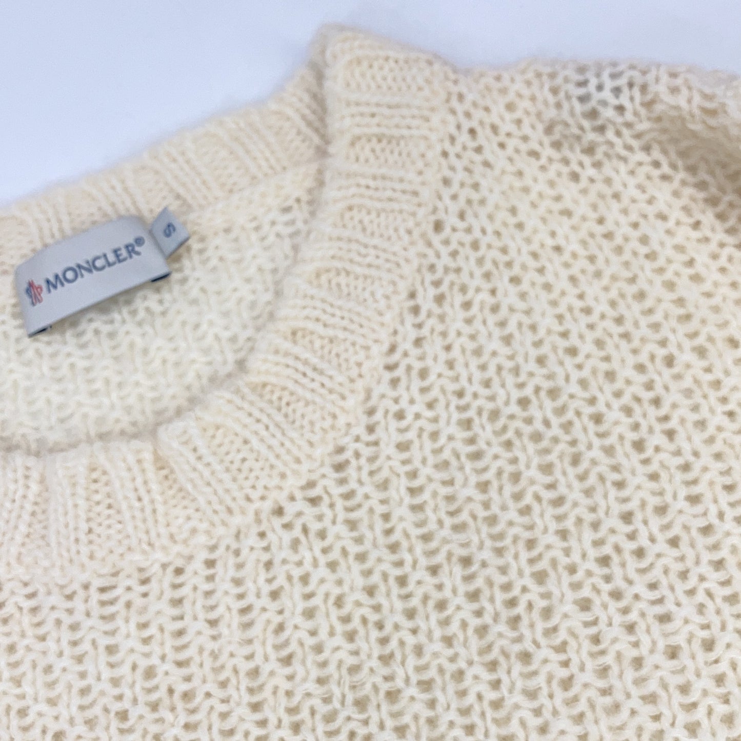 MONCLER モンクレール MAGLIONE TRICOT GIROCOLLO アルパカ混 ニットプルオーバー トップス