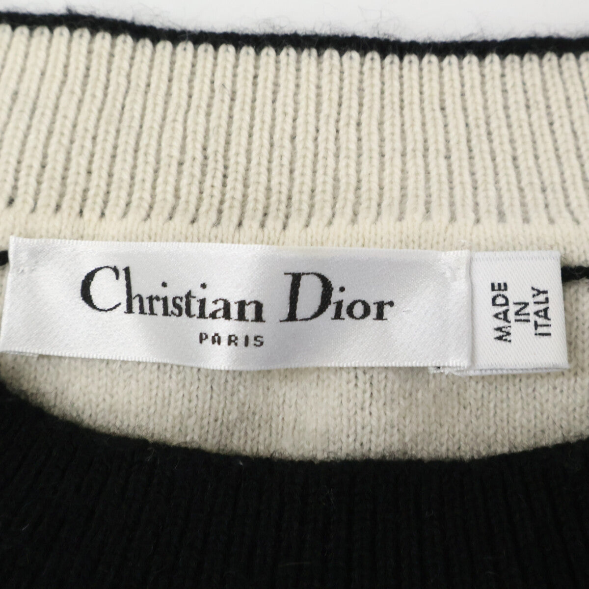Christian Dior 【Domestic Regular】924S55AM009 J'Adior 8 Boxy Sweater Top