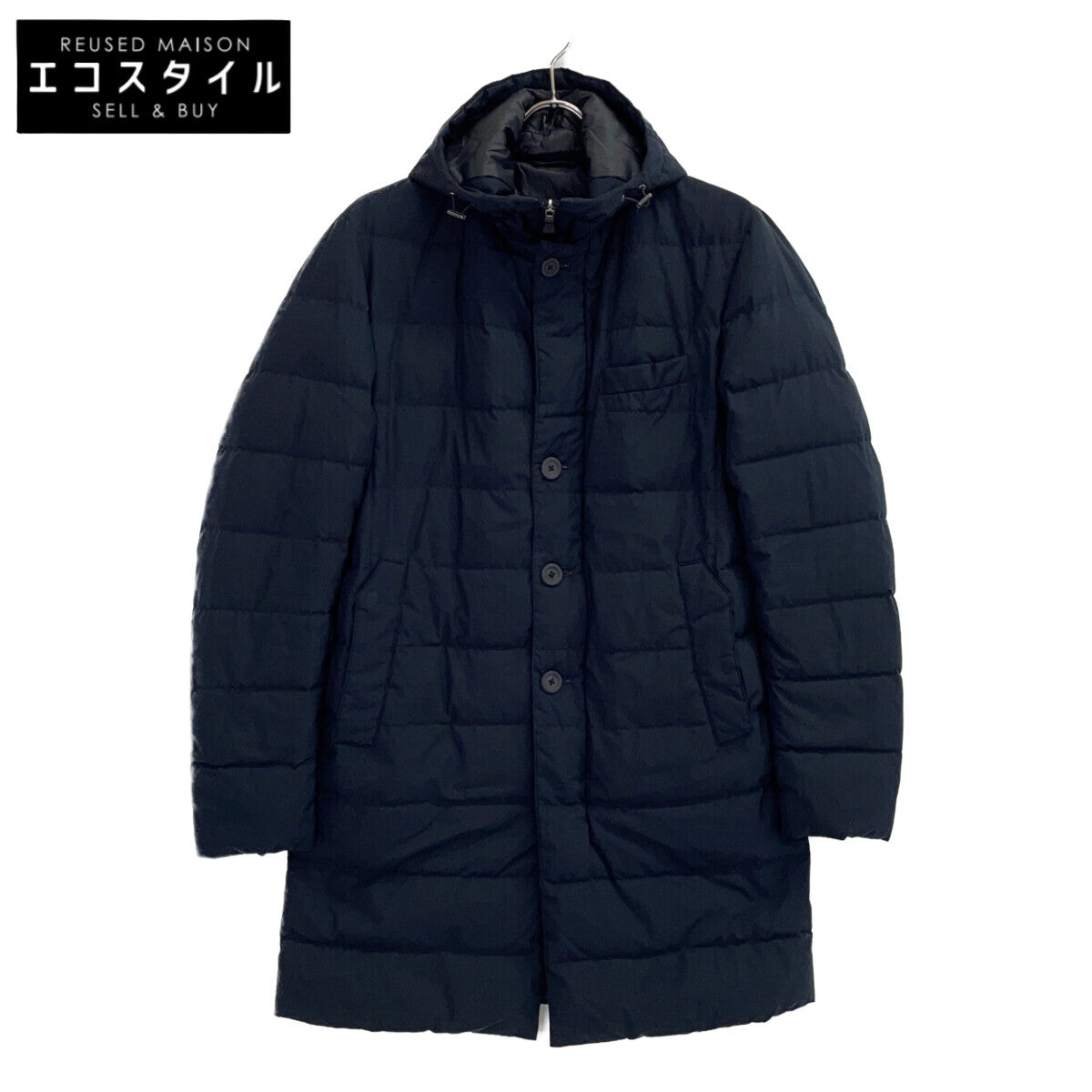 HERNO HERNO PI064UL Laminar black 2-layer Windstopper coat coat