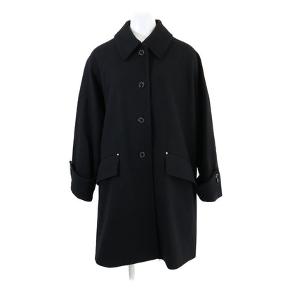 【Mint condition/Domestic正規】L242MO1157FL2K HUMBIE Melton Wool Oversized Drop Shoulder Coat 8 Ladies