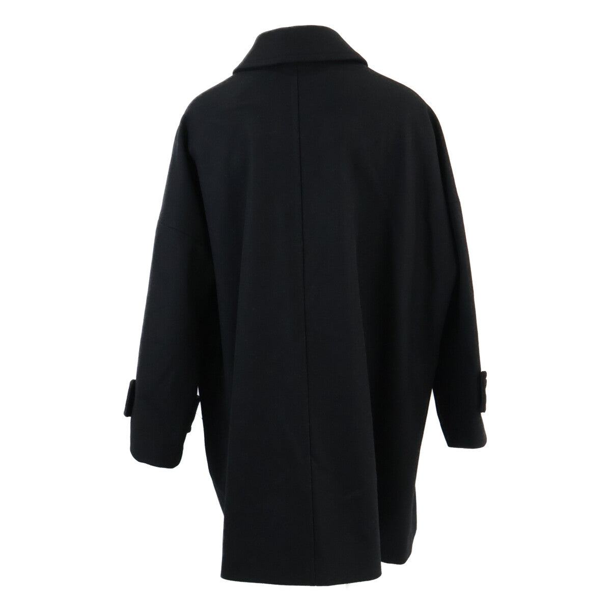 【Mint condition/Domestic正規】L242MO1157FL2K HUMBIE Melton Wool Oversized Drop Shoulder Coat 8 Ladies