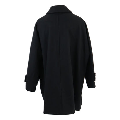 【Mint condition/Domestic正規】L242MO1157FL2K HUMBIE Melton Wool Oversized Drop Shoulder Coat 8 Ladies