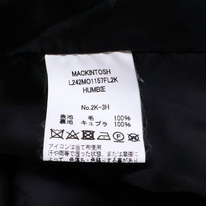 【Mint condition/Domestic正規】L242MO1157FL2K HUMBIE Melton Wool Oversized Drop Shoulder Coat 8 Ladies