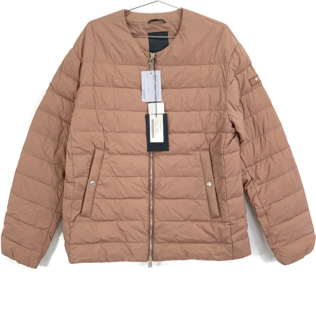 TATRAS タトラス MTAT24S4877-D 24SS ピンク ERGICO Light Down Jacket エルジーコ ノーカラーダウンジャケット ジャケット
