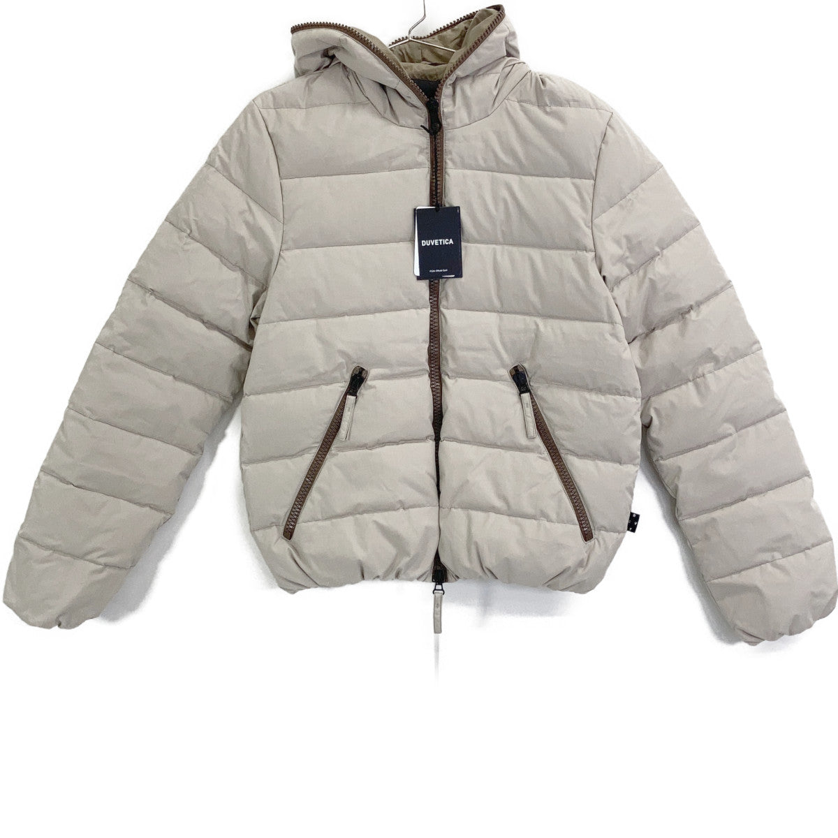DUVETICA Duvetica 23AW beige/LUNA SCURA using Ventile DYONDUE Dyondue hooded down jacket jacket