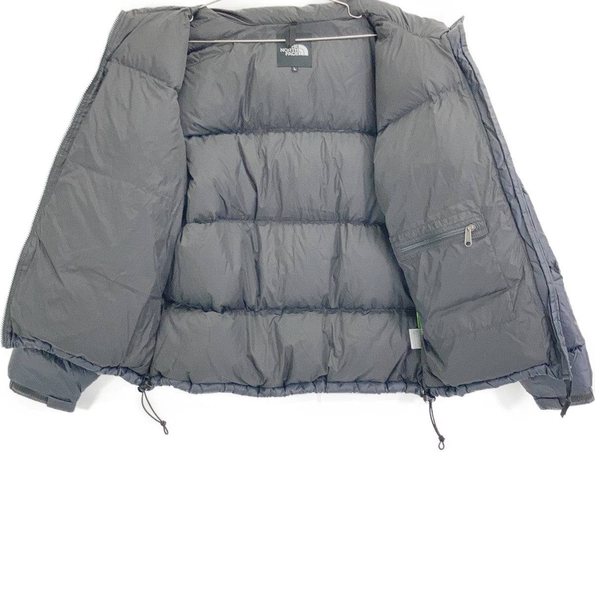 NP92531R Asphalt Grey Nuptse Jacket L Men's