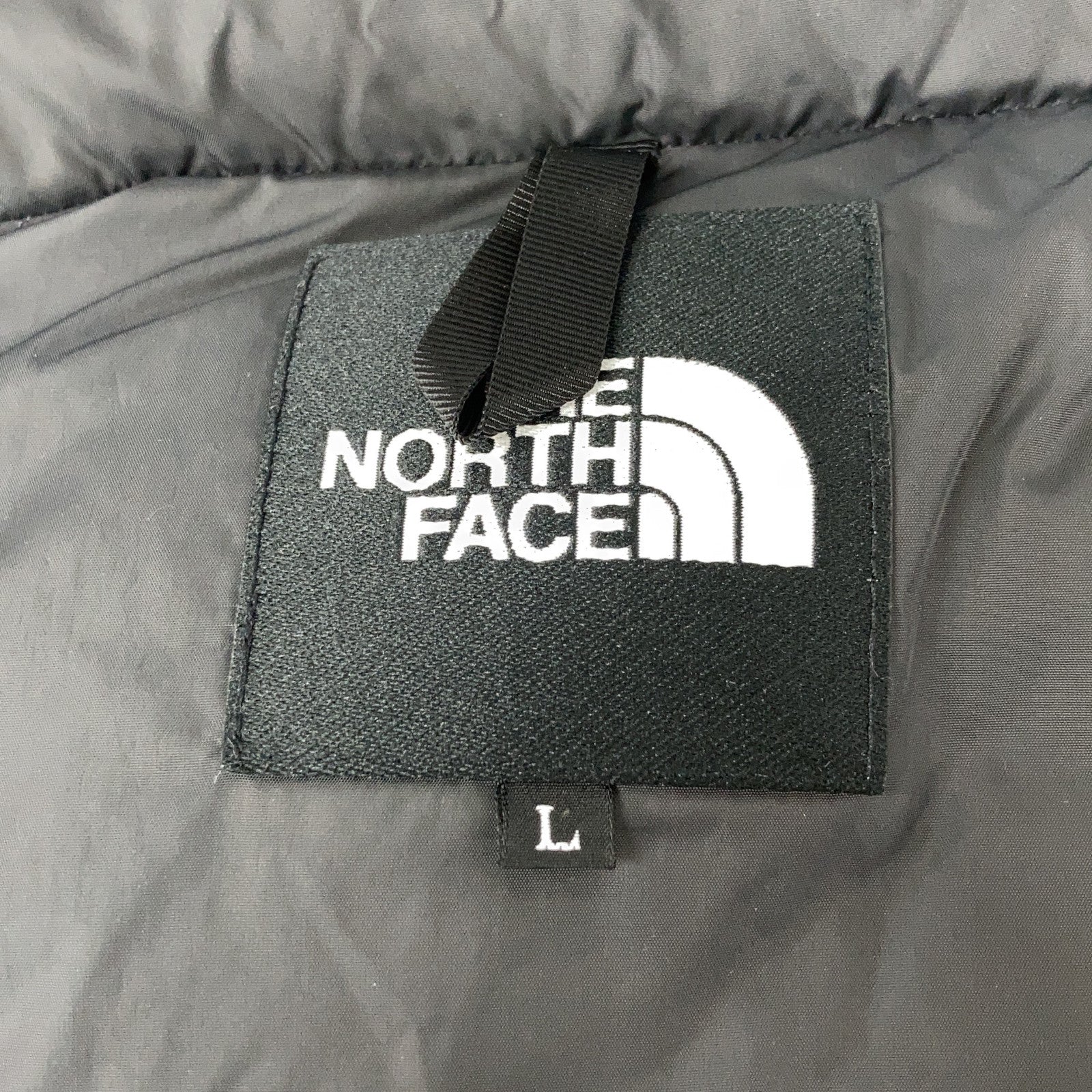 NP92531R Asphalt Grey Nuptse Jacket L Men's
