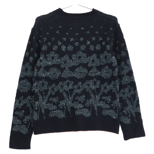 Pallas Palace PKP0-3911D All-Over Pattern Knit Sweater Top O Ladies