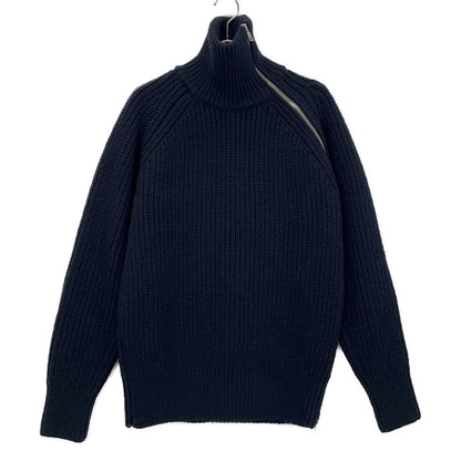 DRIES VAN NOTEN ドリスヴァンノッテン 24AW ブラック MONTY BIS 2707 M.K.SWEATER ドライバーズニット トップス