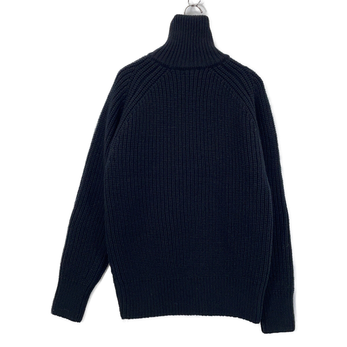 DRIES VAN NOTEN ドリスヴァンノッテン 24AW ブラック MONTY BIS 2707 M.K.SWEATER ドライバーズニット トップス