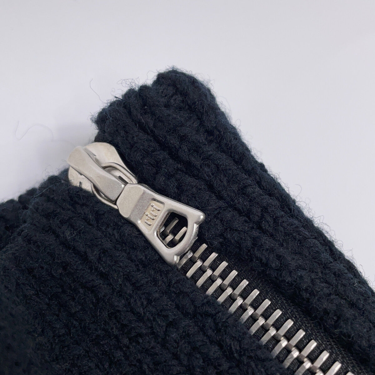 DRIES VAN NOTEN ドリスヴァンノッテン 24AW ブラック MONTY BIS 2707 M.K.SWEATER ドライバーズニット トップス